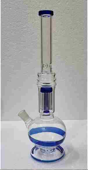 15 Inch smoke glass water pipe 